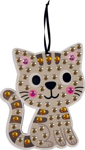 Preview: Mein kleines Bastelset: Diamond-Anhänger - Blume / Katze - Die Spiegelburg